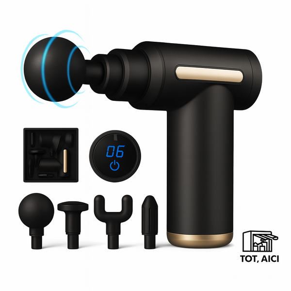 Aparat pentru masaj profesional tip pistol